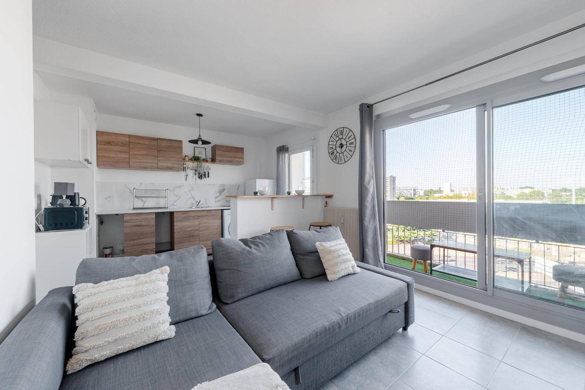 Cosy T2, Terrasse Privee Et Parking Lägenhet Toulouse Exteriör bild