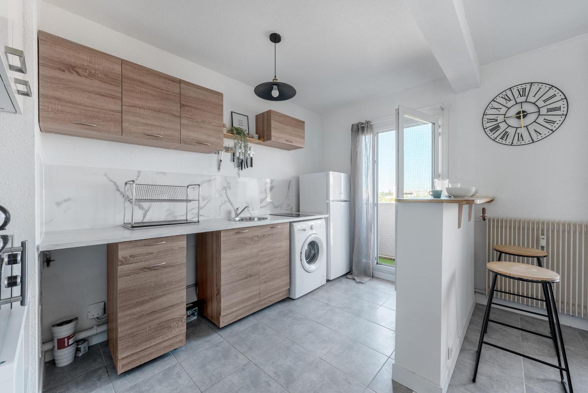 Cosy T2, Terrasse Privee Et Parking Lägenhet Toulouse Exteriör bild